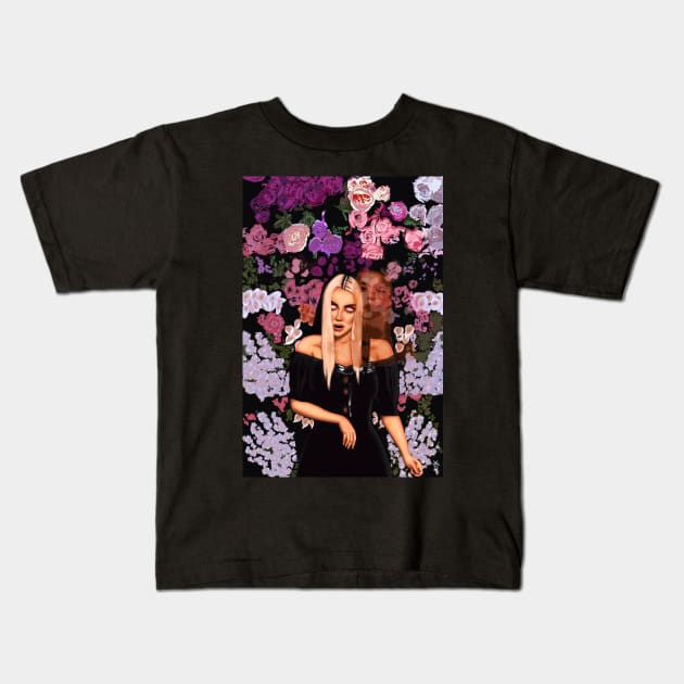 Blooming Kids T-Shirt by parcaeart